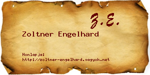 Zoltner Engelhard névjegykártya